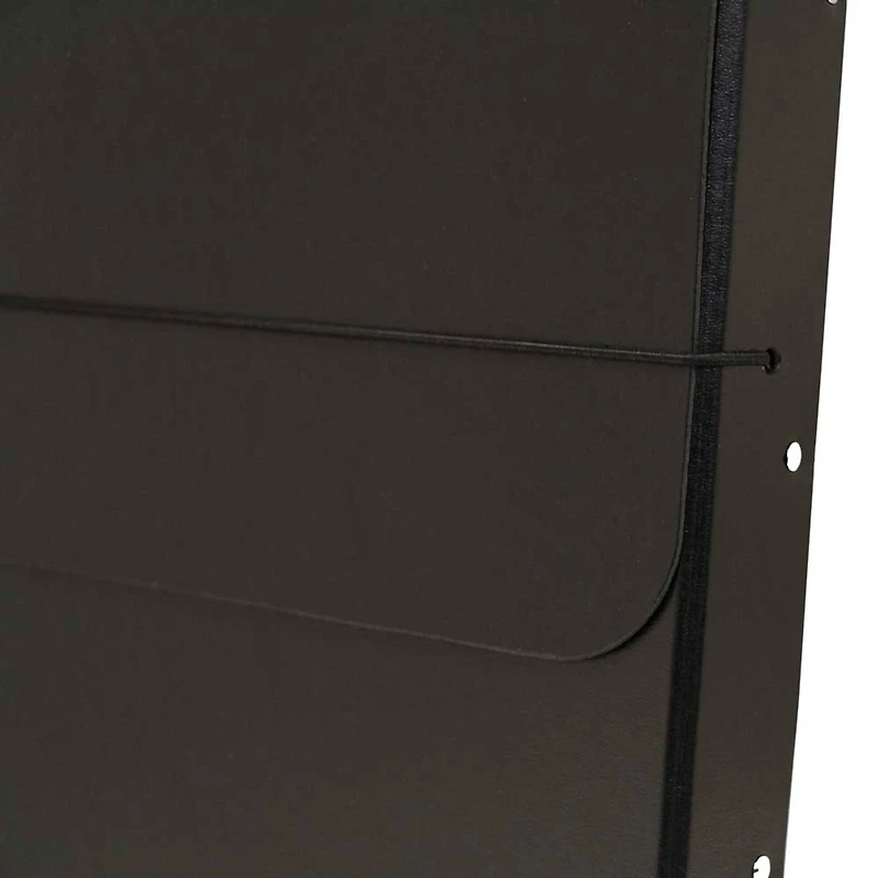 JAM Paper Strong Thick Portfolio Carrying Case with Elastic Band Closure