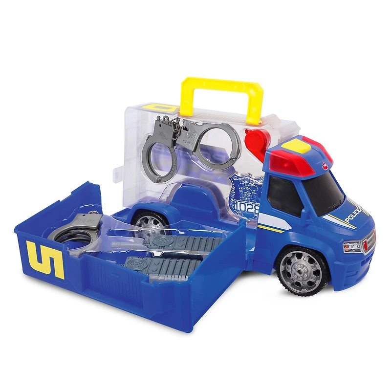 Dickie Toys Push & Play SOS Police Patrol Car