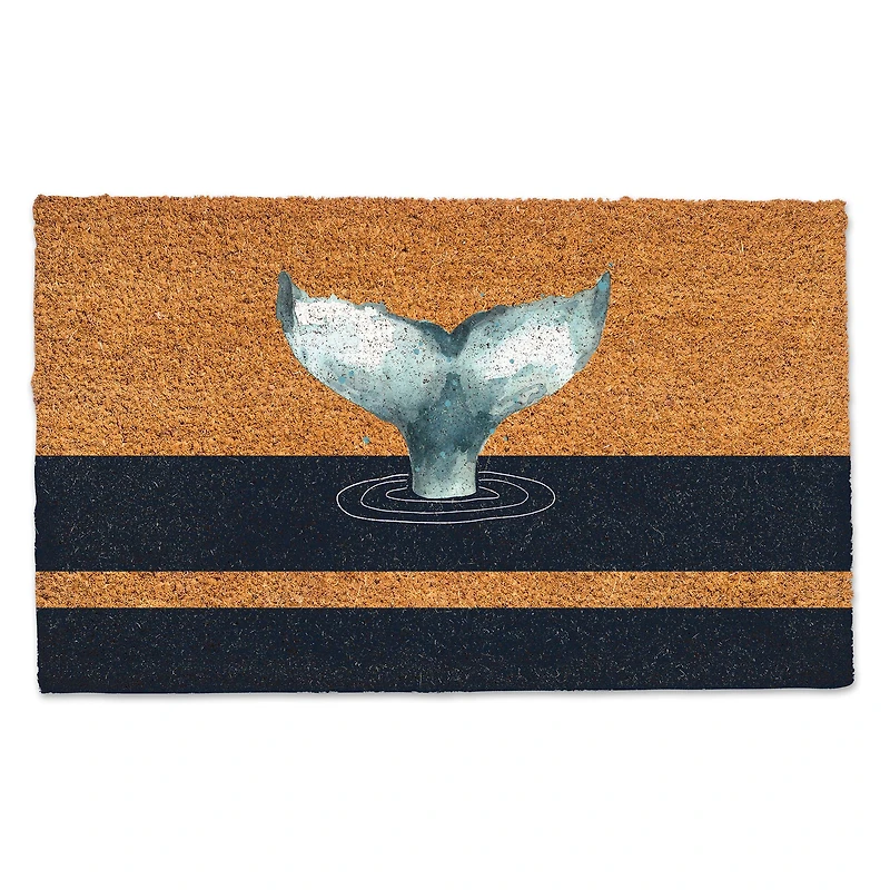Whale Tail Doormat