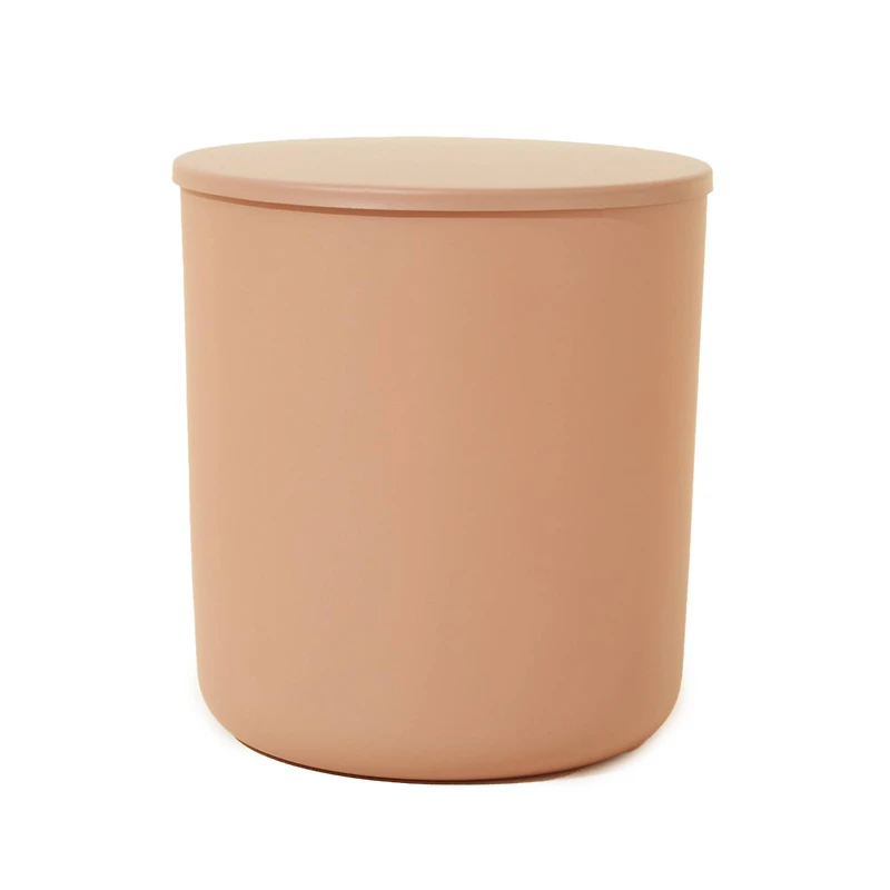 makesy 8oz. Matte Khaki Aura Vessel + Lid, 12ct.