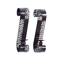 20" Brown Metal Traditional Wall Sconce, 2ct.