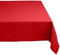 DII® Red Polyester Tablecloth 52x70
