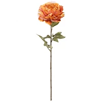 29.5" Orange-Yellow Peony Stem by Ashland®