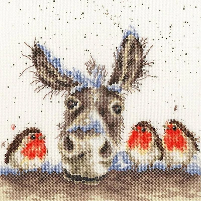 Bothy Threads Christmas Donkey Counted Cross Stitch Kit