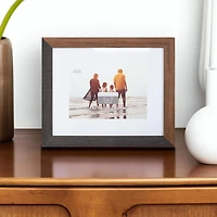 Expressions™ 5" x 7" Brown & Black Frame with Mat by Studio Décor®