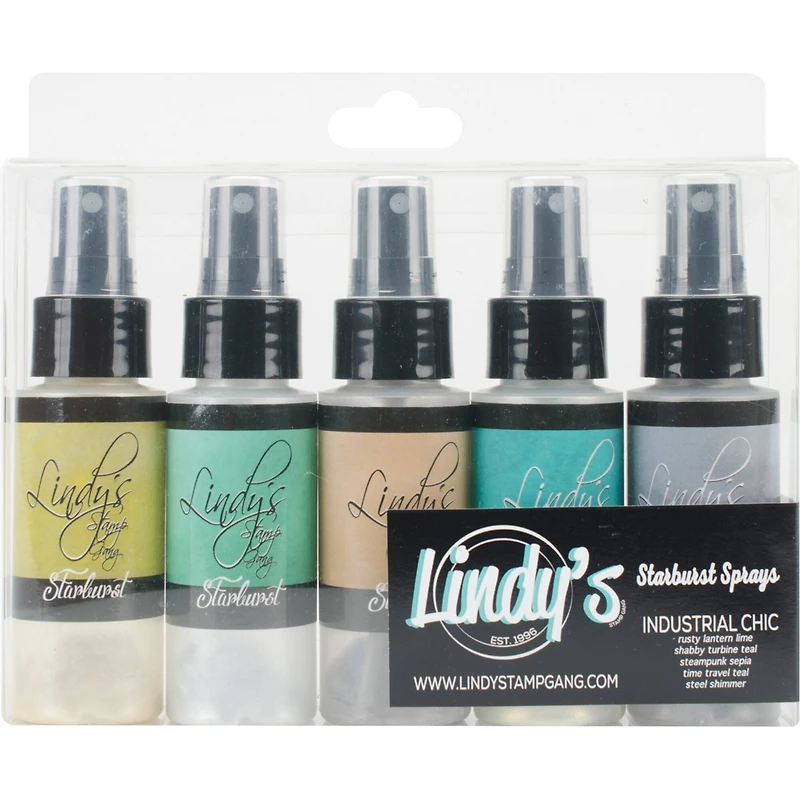 Lindy's Stamp Gang® Starburst Sprays Industrial Chic Set, 2oz.