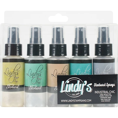 Lindy's Stamp Gang® Starburst Sprays Industrial Chic Set, 2oz.