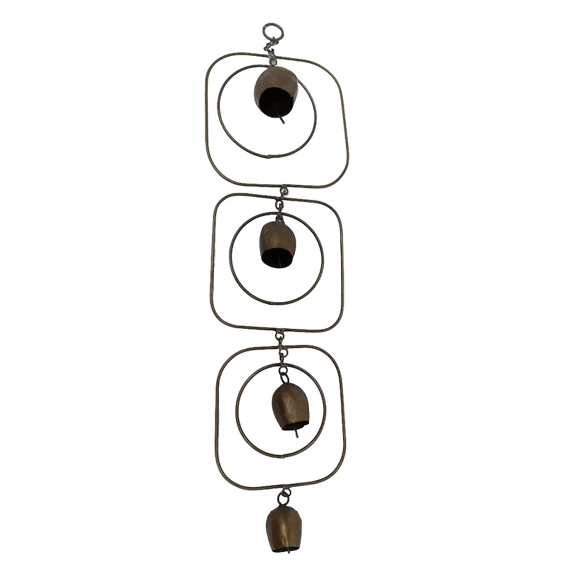 20" Rustic Gold Triple Metal Bells Wall Décor by Ashland®