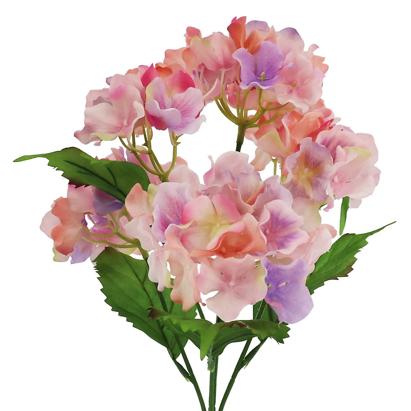 18" Pink & Purple Hydrangea Bush by Ashland®