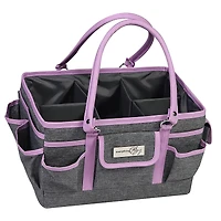 Everything Mary Purple Heather Deluxe Store & Tote Craft Organizer