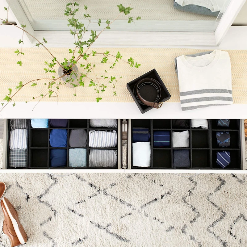 Household Essentials Square Drawer Organizers