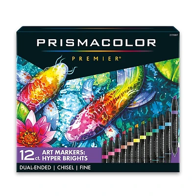 Prismacolor® Premier® Hyper Brights Dual-Ended Art Markers, 12ct.