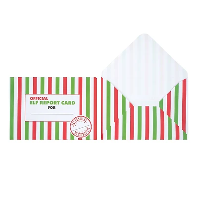Elf Report Card Stationary Kit by Creatology™