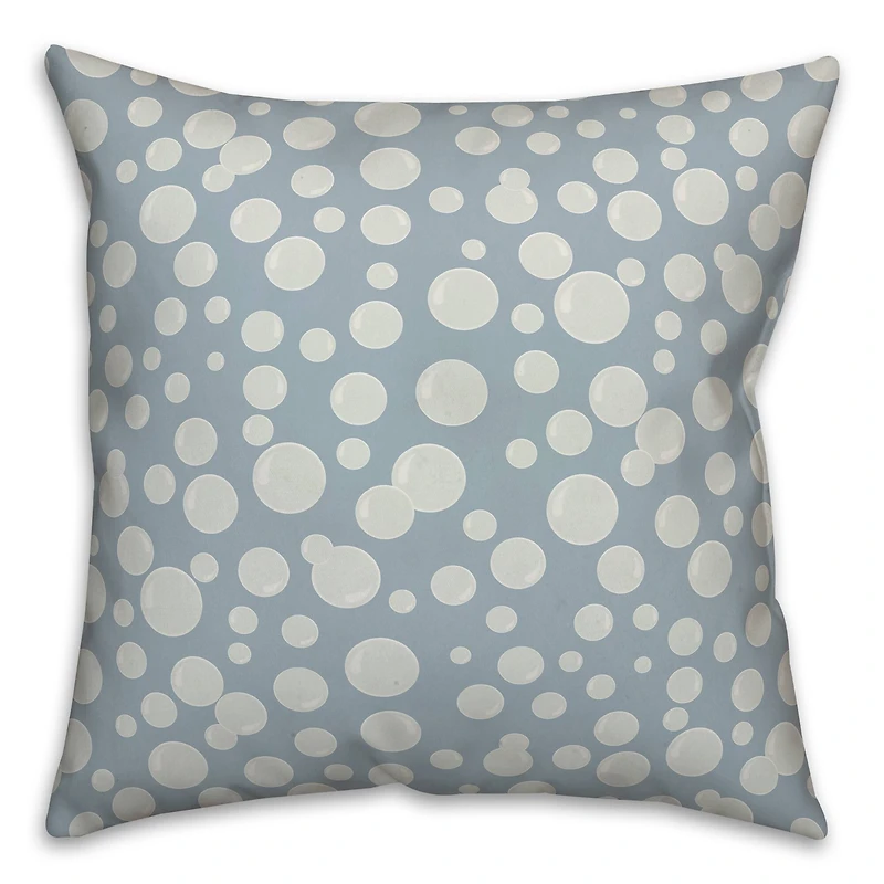 Bubbles All Over Throw Pillow