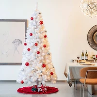 Glitzhome® Deluxe Velvet Ruffled Christmas Tree Skirt