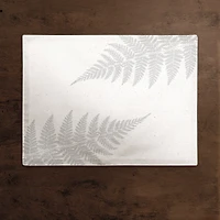 Neutral Fern 18" x 14" Cotton Twill Placemat