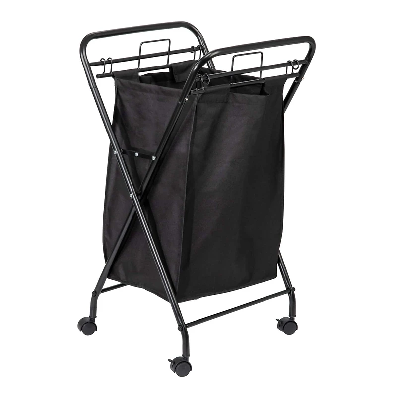 Household Essentials Rolling Laundry Hamper