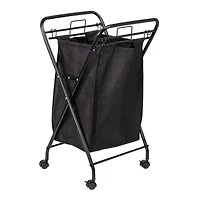 Household Essentials Rolling Laundry Hamper