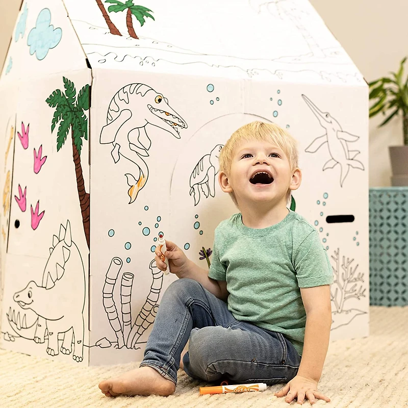 Easy Playhouse Dinosaur House