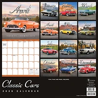 2026 Classic Cars Wall Calendar