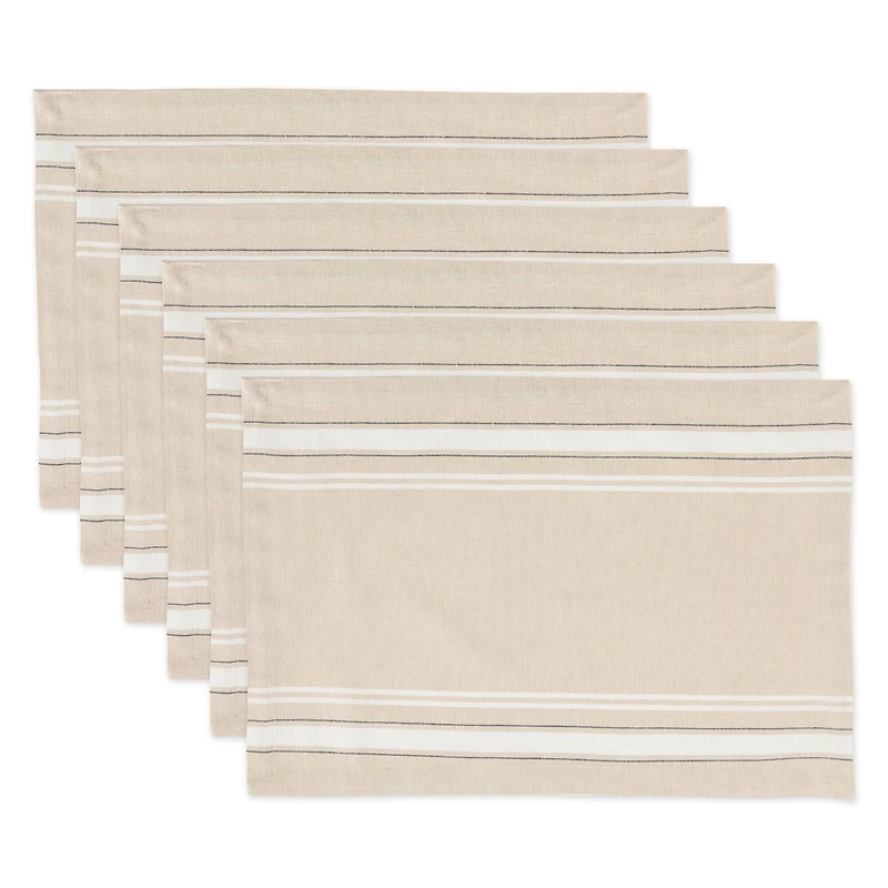DII® French Stripe Placemats