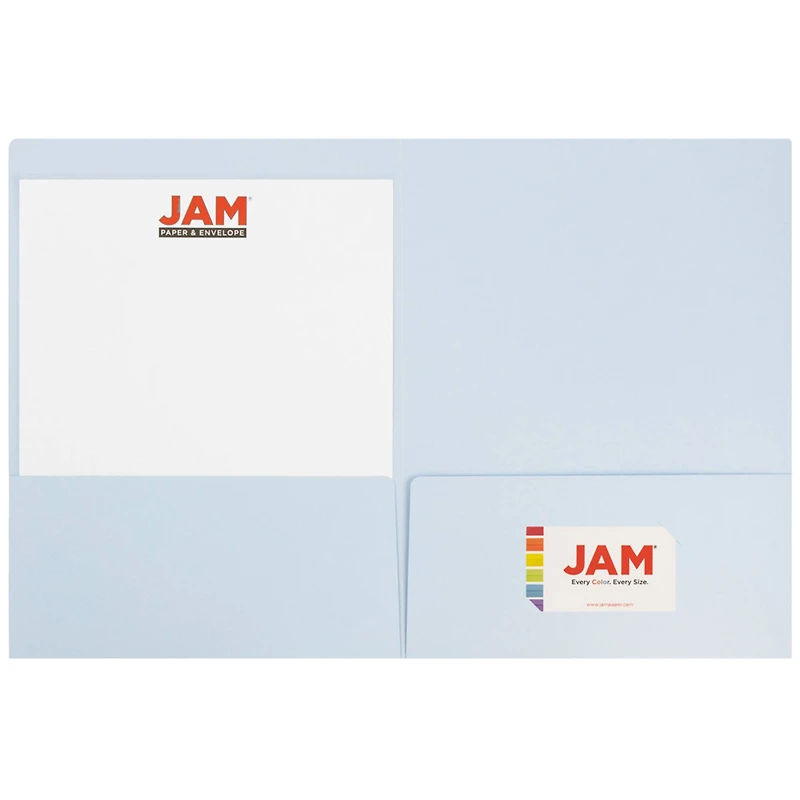 JAM Paper Premium Matte 2-Pocket Folders
