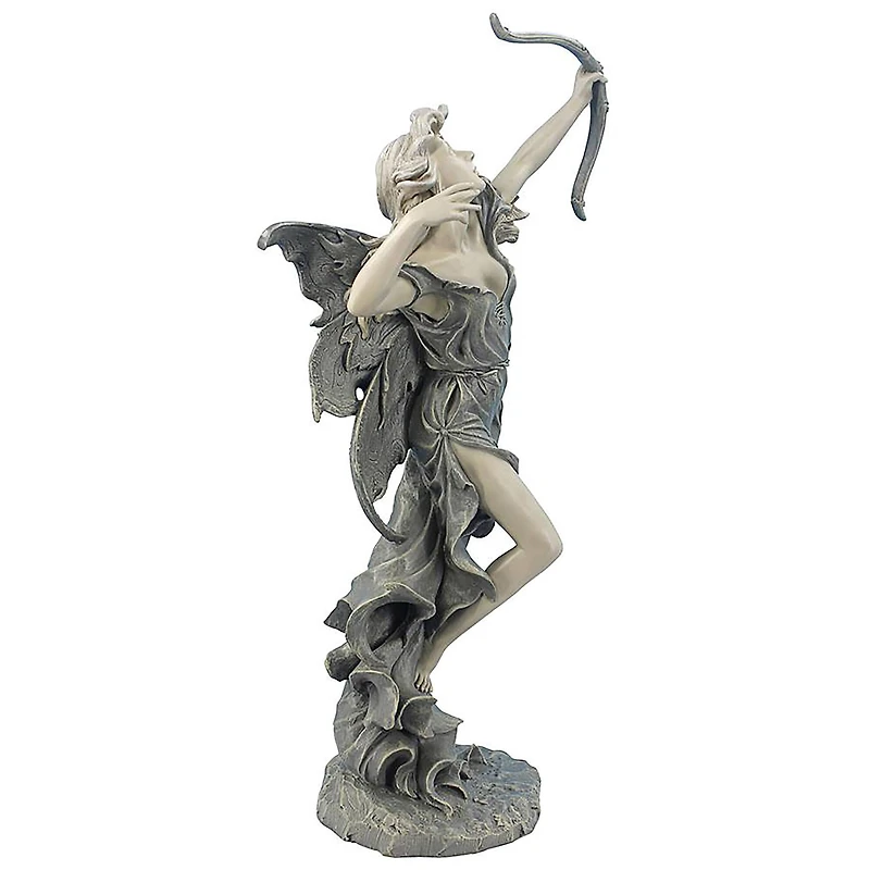Design Toscano 22.5" Medium Rhiannon the Archer Garden Fairy Statue