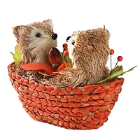 8" Foxes in Basket Accent by Ashland®