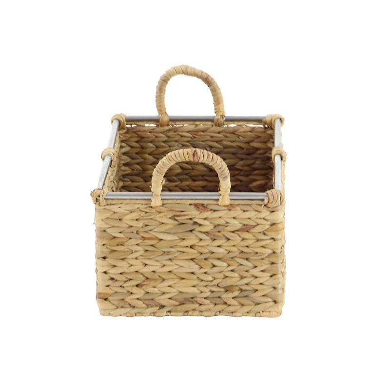 Sea Grass Contemporary Storage Basket Set