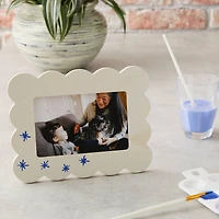 4" x 6" Wooden Scalloped Frame by Make Market®