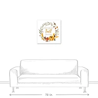 Fall Into Place Canvas Wall Art