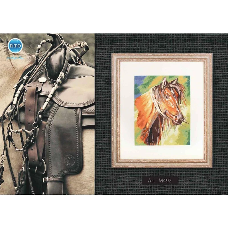 RTO Mustang Cross Stitch Kit