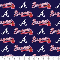 MLB Atlanta Braves Cotton Fabric