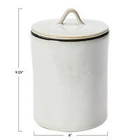 Hello Honey® Stoneware Food Storage Container with Reactive Glaze