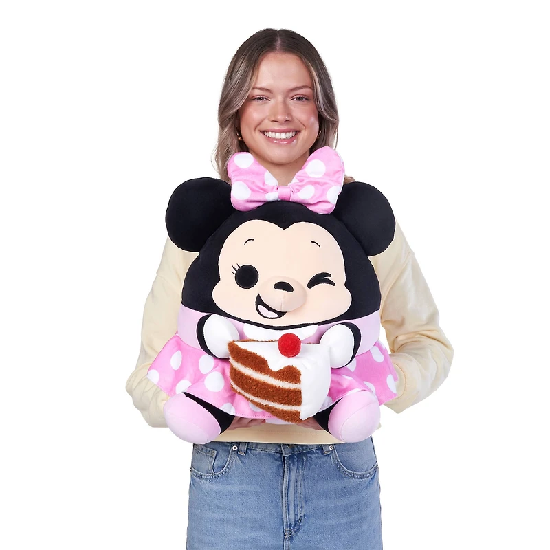 Snackles Disney® 14" Minnie with Cake Plush
