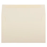 JAM Paper A10 Ivory Wove Strathmore Invitation Envelopes
