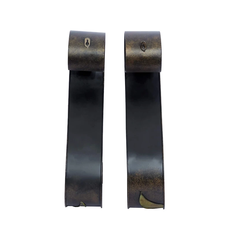 19" Metal Traditional Wall Sconce Set, 2ct.