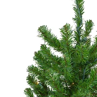 4ft. Pre-Lit Alpine Artificial Christmas Tree, Clear Lights