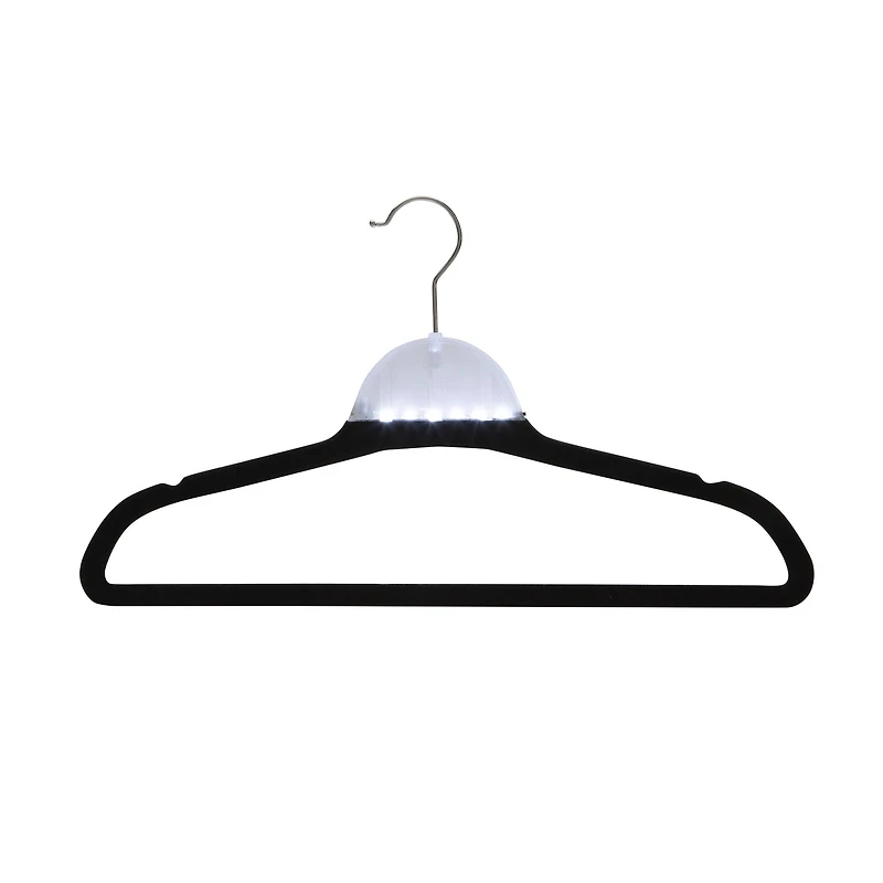 Hanglo by Simplify Black Velvet Hangers, 32ct.