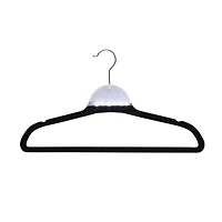 Hanglo by Simplify Black Velvet Hangers, 32ct.