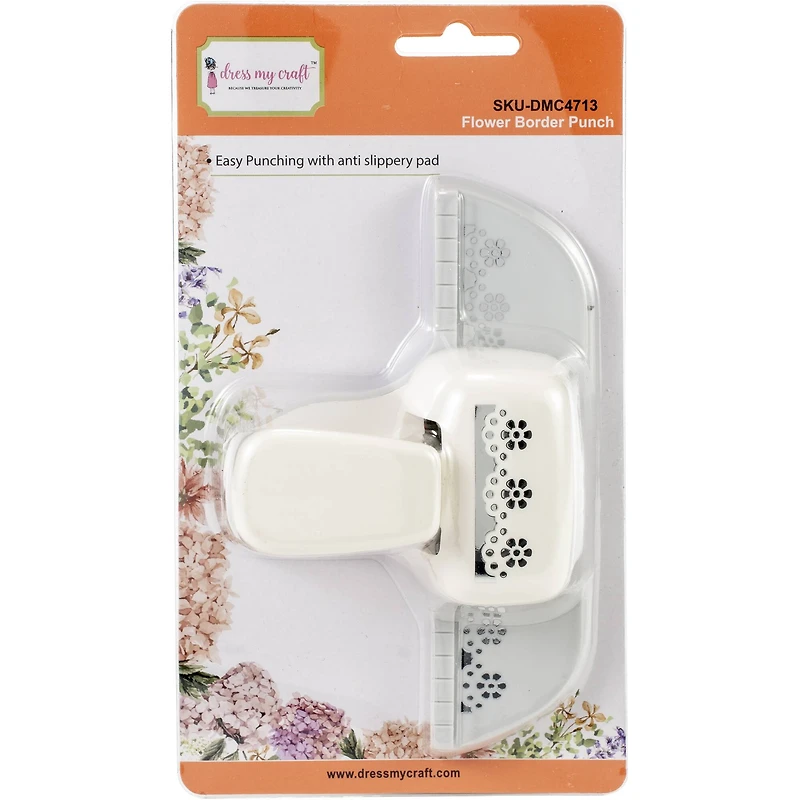 Dress My Craft® Flower Border Punch