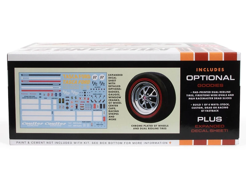 AMT® 1966 Ford Mustang Fastback 2+2 1:25 Scale Model Kit