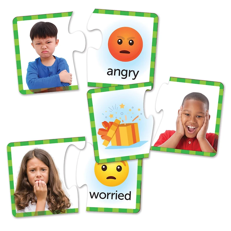 Learning Resources Feelings & Emotions Puzzle Cards