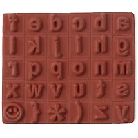 Lowercase Alphabet Wood Stamp Set by Recollections