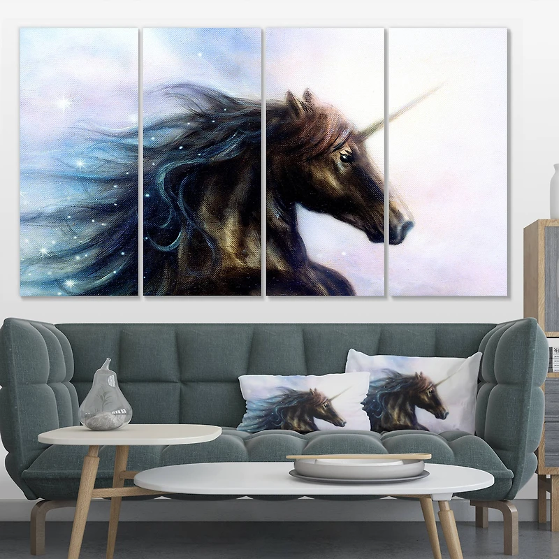 Designart - Black Unicorn