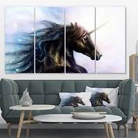 Designart - Black Unicorn