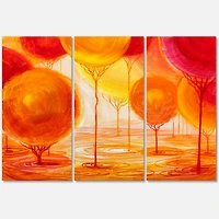 Designart - Colourful Ornamental Trees II