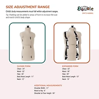 Dritz® Little Double Child Dress Form with Adjustable Tri-Pod Stand