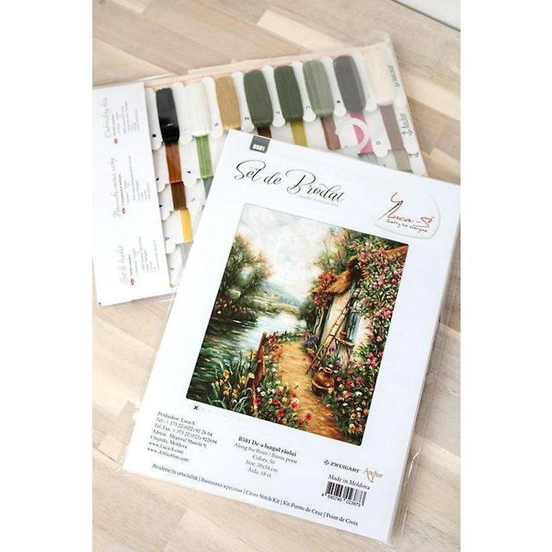 Luca-s Along The River Counted Cross Stitch Kit