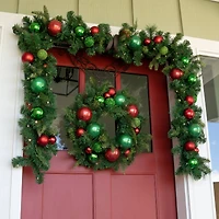 Village Lighting 24" Christmas Cheer Wreath